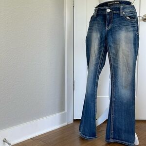Express Flare Jeans - size 8 short